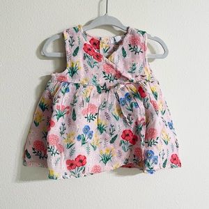 SOLD Angel Dear Floral Dress & Bloomer Set
